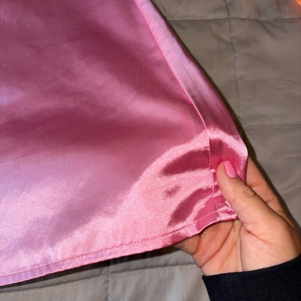 princess polly satin mini dress - Picture 4 of 4